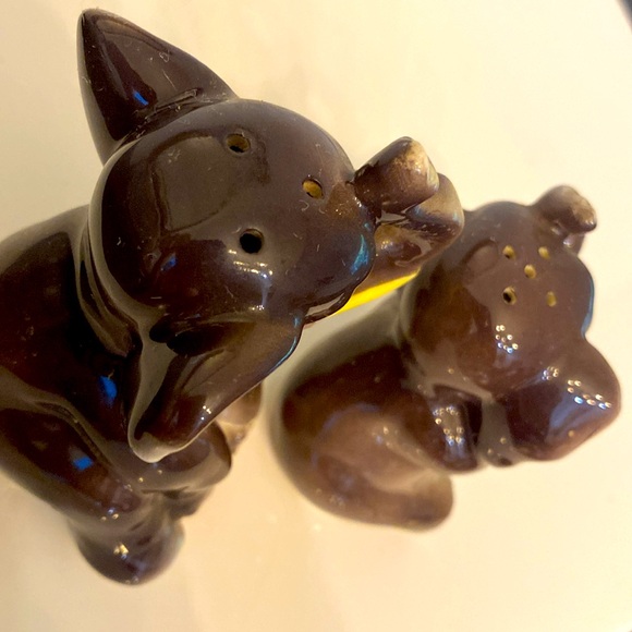 Vintage 50’s Elephant Salt & Pepper Shakers MCM Japan Anthropomorphic, numbered - Picture 6 of 8